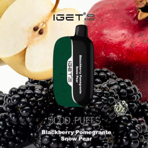 IGET Moon K5000 – Blackberry Pomegranate Snow Pear – 5000