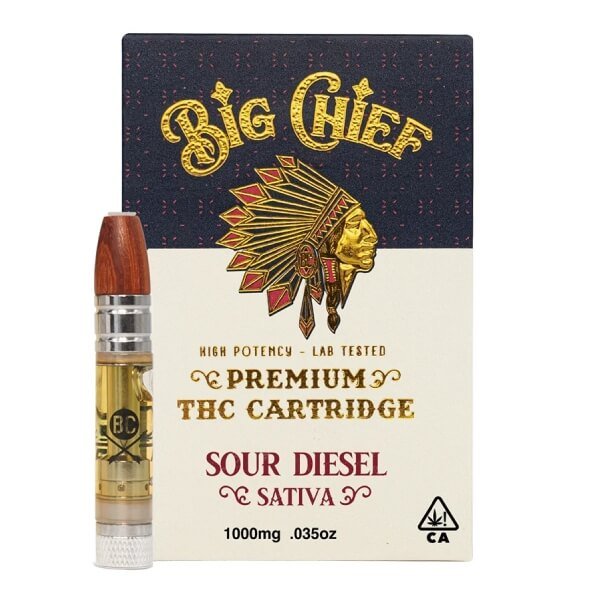 THC Carts – Big Chief THC Carts 1gram 90%THC