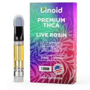 THC Carts – Binoid Premium THCA Live Rosin Carts 1g 80%THCA