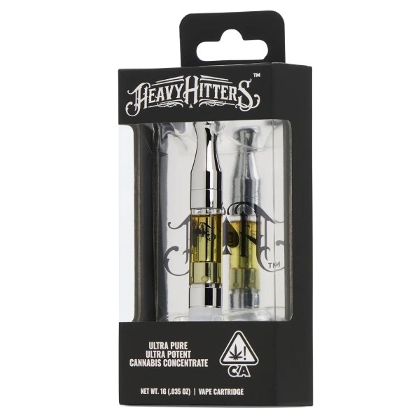 THC Carts – Heavy Hitters 1g Carts 90%THC